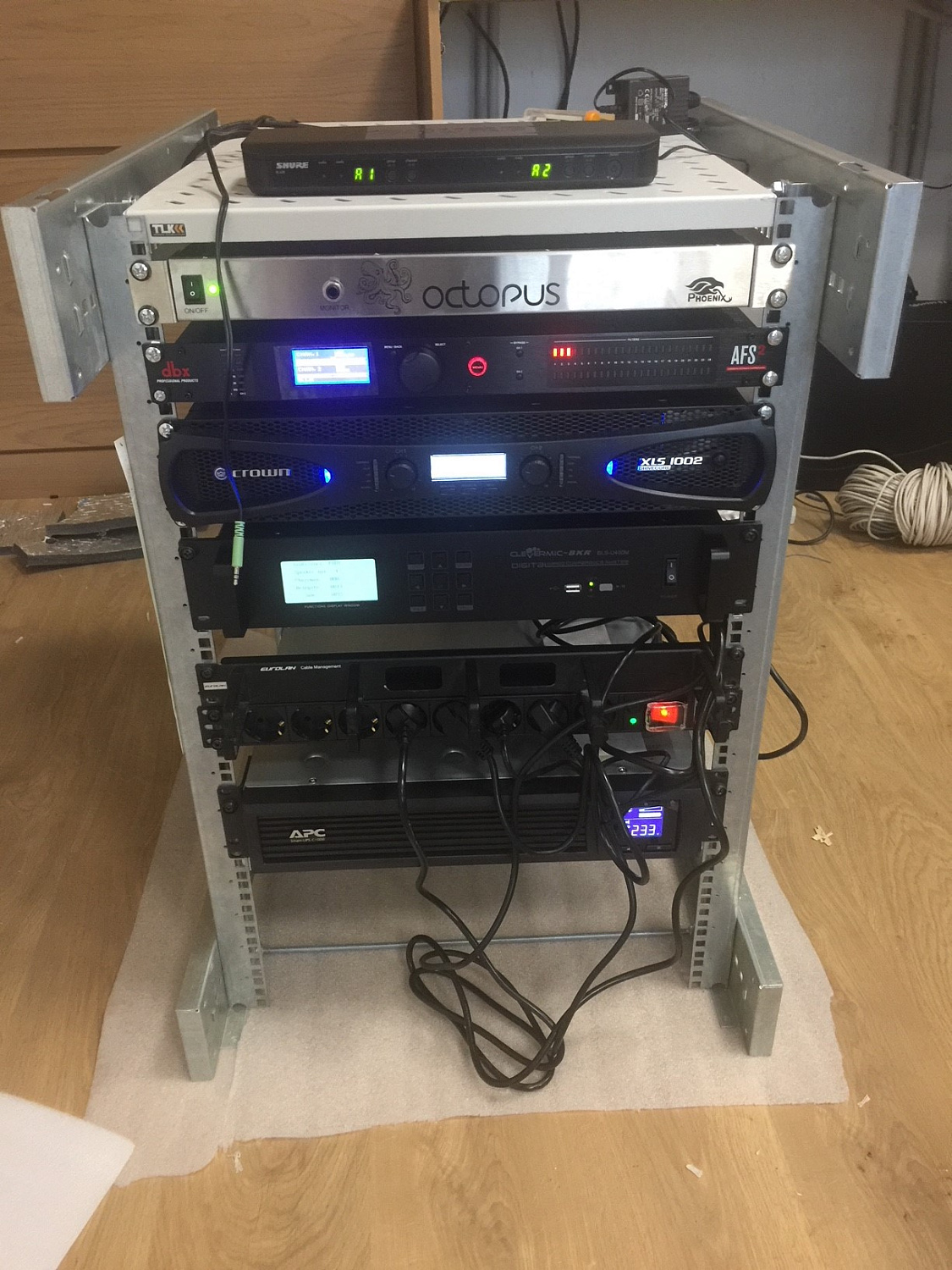 Реализация комплексного проекта систем аудио/видео конференцсвязи для Тихвинского вагоностроительного завода