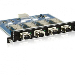 Плата выходная для модульного матричного коммутатора Digis MMA-O4-UF, 4K, x4 Fiber (оптика), до 1000 м