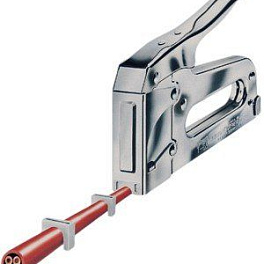 Arrow Т59 - степлер для крепления кабеля диаметром до 8 мм (прямые скобы с пластиковой накладкой)