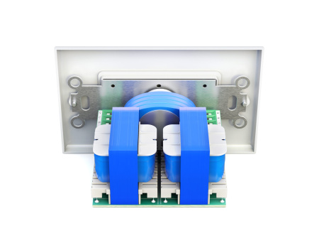 CVGaudio VRL-100, настенный двухканальный регулятор громкости CVGaudio VRL-100, настенный двухканальный регулятор громкости
