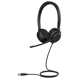 Yealink UH35 Dual UC, проводная USB гарнитура
