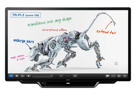 Интерактивная панель 70", LСD, 300 Кд, 4K (3840x2160), 4000:1, HDMI, DisplayPort, VGA, 10+10 Вт, 57 кг, UV2A, Fanless, Мультитач 30 касаний