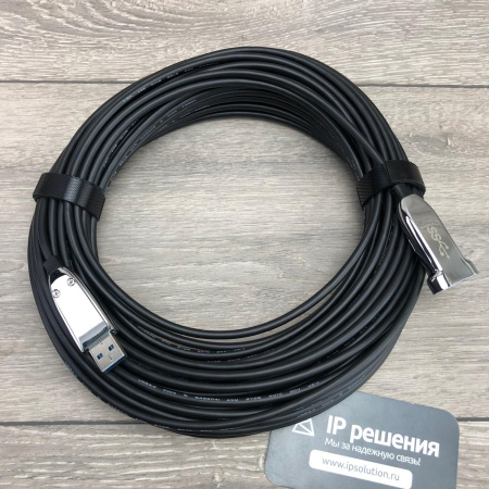Оптический гибридный кабель USB 3.0 (20 метров)