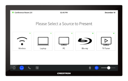 Crestron TSD-2220-B, сенсорный дисплей 21,5"