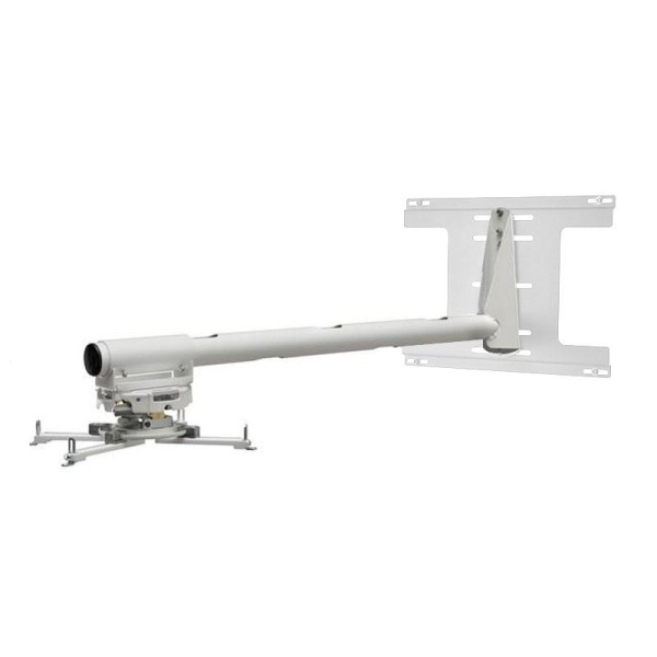 Настенный кронштейн для проектора Peerless-AV PSTK-028-W, расстояние от стены 163–849 мм, нагрузка до 22 кг, крепление(паук) PRGS-UNV в комплекте, цвет белый Настенный кронштейн для проектора Peerless-AV PSTK-028-W, расстояние от стены 163–849 мм, нагрузка до 22 кг, крепление(паук) PRGS-UNV в комплекте, цвет белый