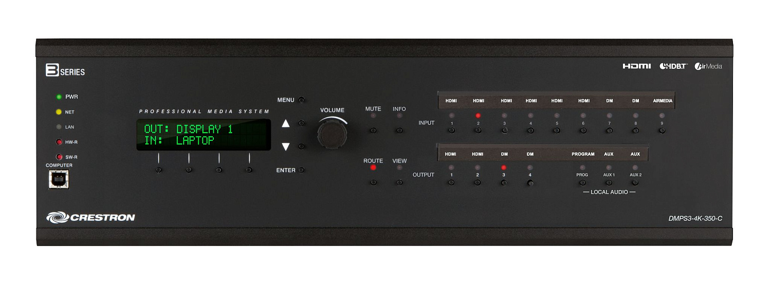Crestron DMPS3-4K-350-C, презентационная система 3-series® 4k digitalmedia™ 350