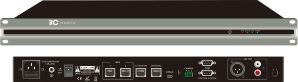 ITC TS-3400MIXD, звуковой процессор, подавитель АОС с интерфейсом Dante ITC TS-3400MIXD, звуковой процессор, подавитель АОС с интерфейсом Dante
