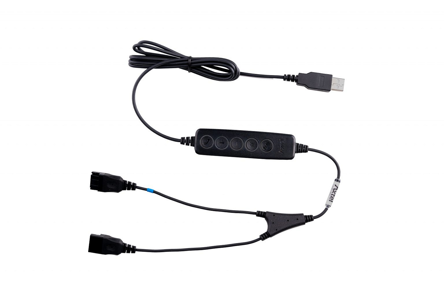Axtel QD/USB A80 UC, переходник USB с регулятором громкости Axtel QD/USB A80 UC, переходник USB с регулятором громкости
