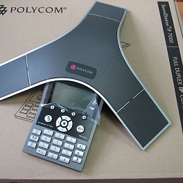 Polycom SoundStation IP 7000 VOIP, телефонный аппарат для конференц-связи