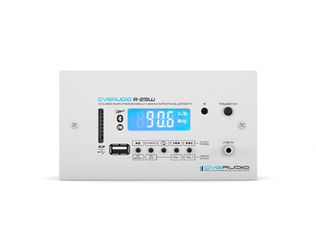 CVGAUDIO R-25W, миниатюрный двухканальный (stereo) low-impedance микшер-усилитель