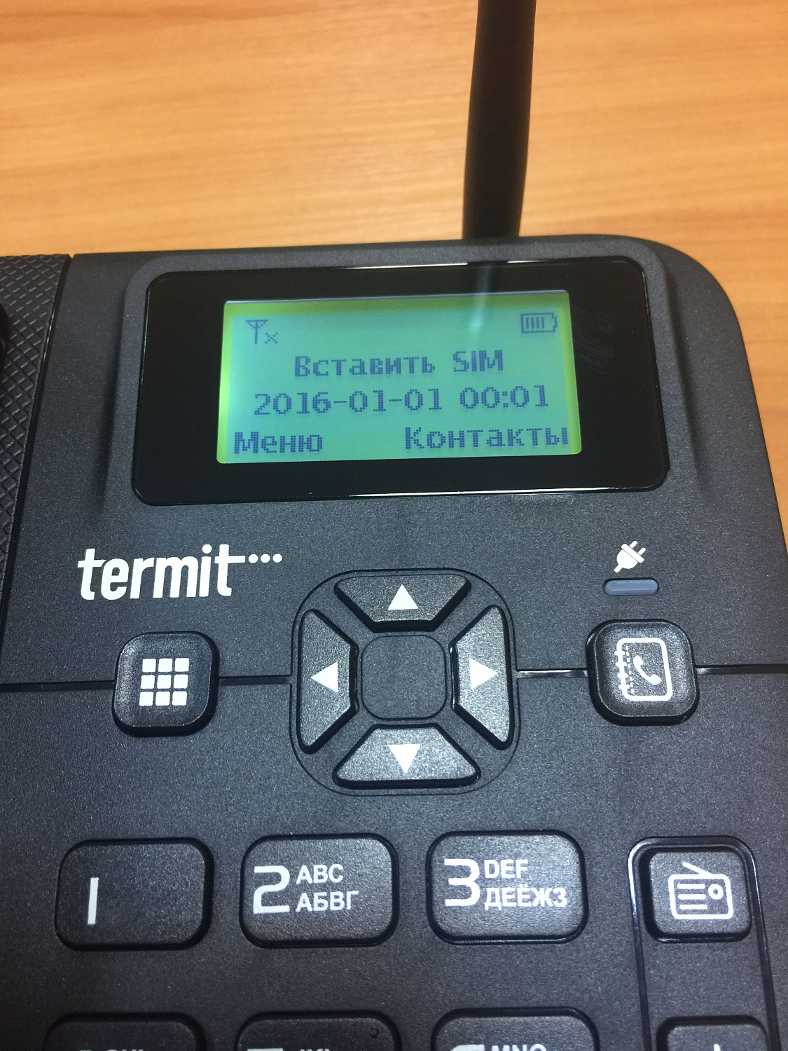 Termit FixPhone v2 rev3, стационарный GSM телефон 