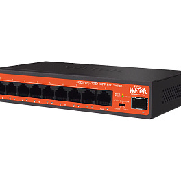 WI-TEK WI-PS309GFH, неуправляемый гигабитный коммутатор
