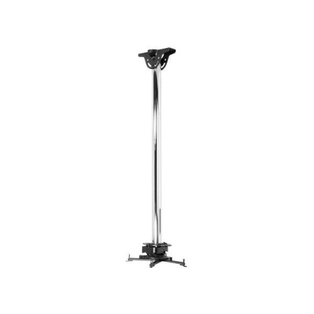 Набор для крепления проектора на наклонный потолок Peerless-AV MOD-PRSSKIT100, нагрузка до 22 кг, длина штанги 100 см, в комплект входит потолочная пластина MOD-CPC, штанга MOD-P100, проекторное крепление PRSS-UNV, адаптер с резьбой MOD-ATA. Штангу можно