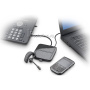 Plantronics MDA200, адаптер для подключения гарнитур к компьютеру и стационарному телефону