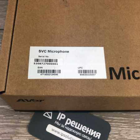 Дополнительный микрофон без кабеля в коробке, для серии SVC