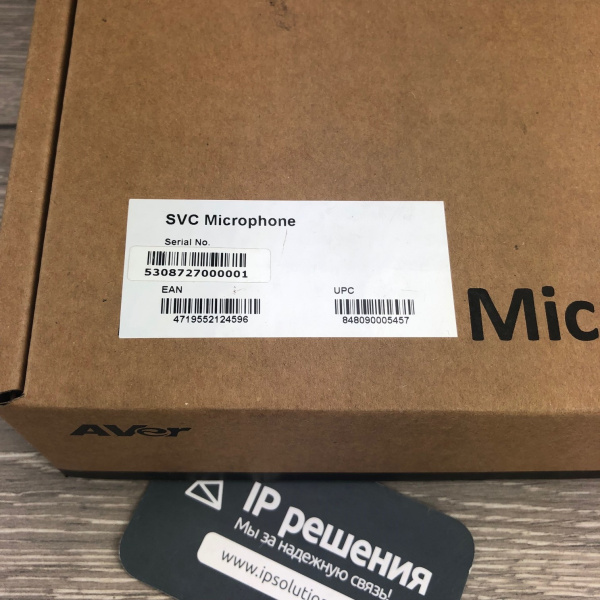 Дополнительный микрофон без кабеля в коробке, для серии SVC