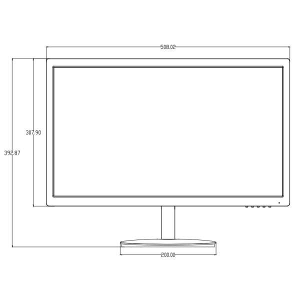 Uniview MW3222-V, монитор 21,5"