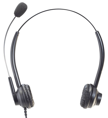 Accutone TB310 DC25, гарнитура с двумя наушниками, разъем 2.5 мм