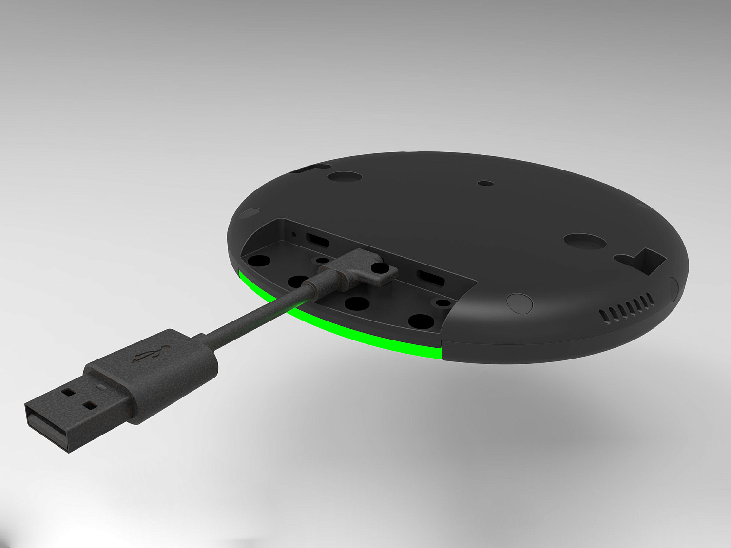 Qbic TD-0350, панельный ПК, 3,5", черный