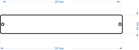 Cabeus, JD04B-M, заглушка кабельного ввода напольного шкафа, цвет серый (1 шт.)