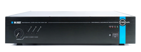 CVGaudio M-243T, микшер-усилитель для качественных систем трансляции CVGaudio M-243T, микшер-усилитель для качественных систем трансляции