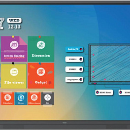 Интерактивная LED панель Newline TruTouch TT-6518RS: 65" дюймов, 4K, 20 касаний; стекло 4 мм