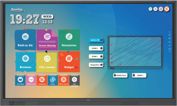 Интерактивная LED панель Newline TruTouch TT-9818RS: 98" дюймов, 4K, 20 касаний; стекло 4 мм Интерактивная LED панель Newline TruTouch TT-9818RS: 98" дюймов, 4K, 20 касаний; стекло 4 мм