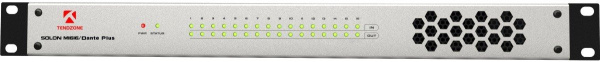 TendZone SOLON M1616/Dante - Цифровая аудиоплатформа, 16 вх / 16 вых, модуль Dante