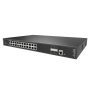 Prestel NS2-24C1-600P-4F10, управляемый PoE L2+ коммутатор