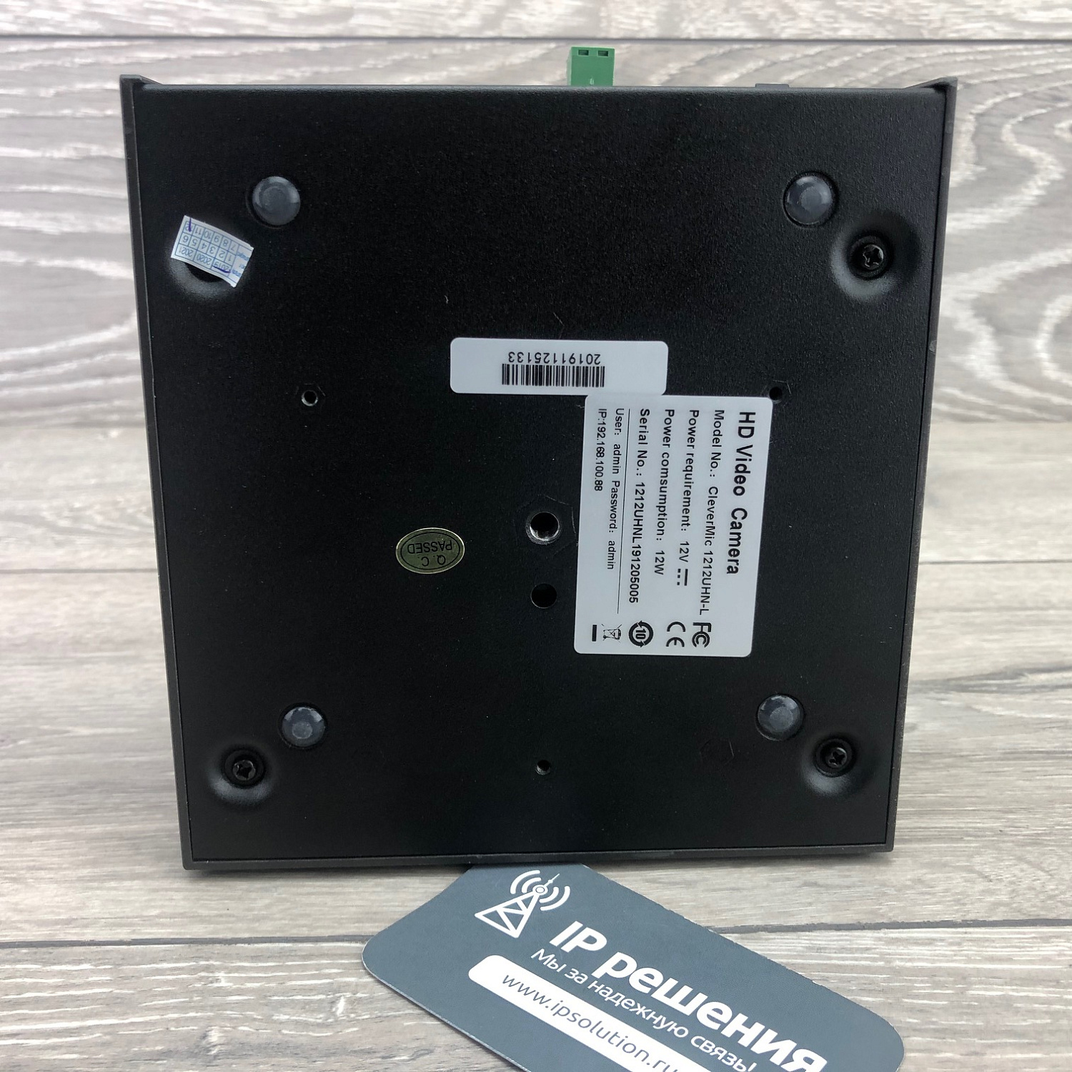 PTZ-камера CleverMic 1212UHN-L POE Black (FullHD, 12x, USB 3.0, HDMI, LAN) PTZ-камера CleverMic 1212UHN-L POE Black (FullHD, 12x, USB 3.0, HDMI, LAN)
