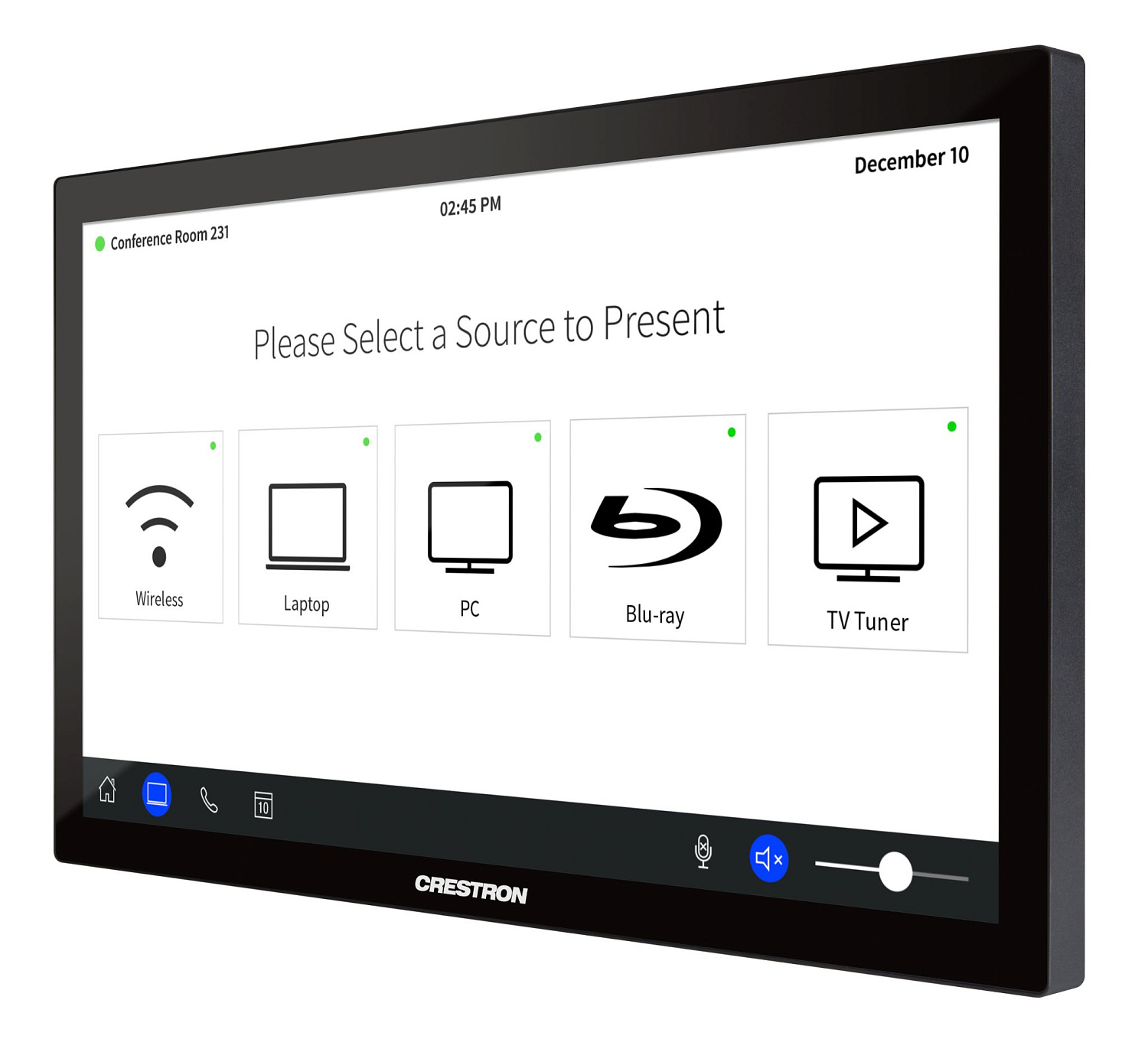Crestron TSD-2220-B, сенсорный дисплей 21,5"