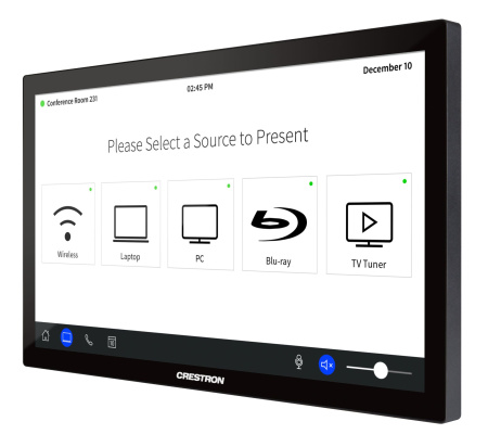 Crestron TSD-2220-B, сенсорный дисплей 21,5"