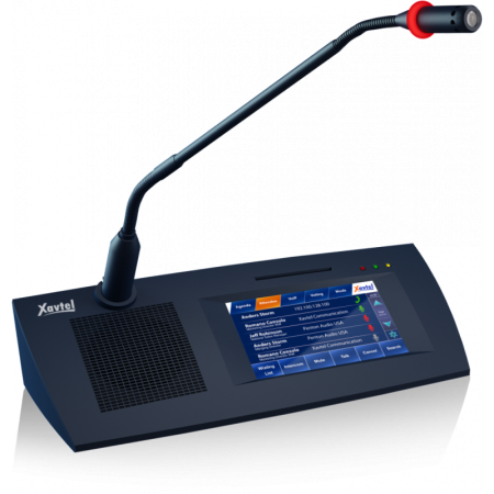 Настольный конференц пульт с 5-дюймовым сенсорным дисплеем Xavtel CDM-T5