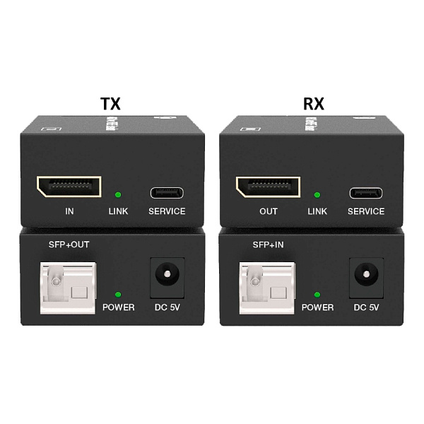 Prestel EFC-4K1000DP, удлинитель интерфейса DisplayPort по оптоволокну