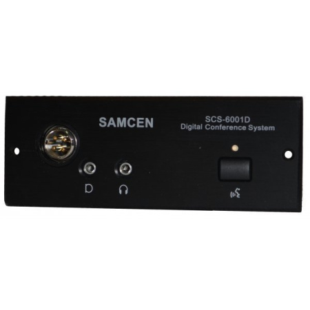 Samcen SCS 6001D, пульт делегата