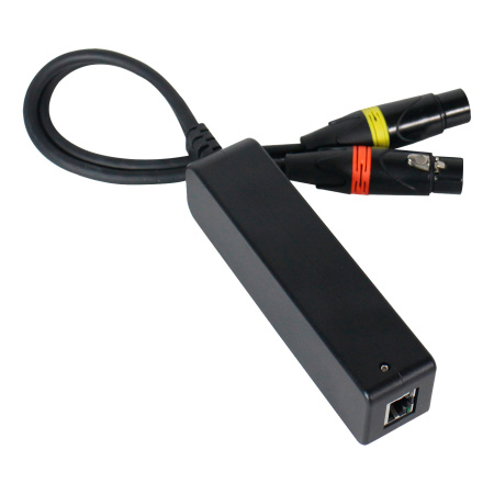 Prestel ADP-2IXLR, конвертер аналогового аудио в Dante 2-канальный