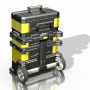 Stanley 1-95-621 - Ящик Stanley® Rolling Workshop металлопластмассовый с колесами, 56,8 x 73 x 38,9 см Stanley 1-95-621 - Ящик Stanley® Rolling Workshop металлопластмассовый с колесами, 56,8 x 73 x 38,9 см