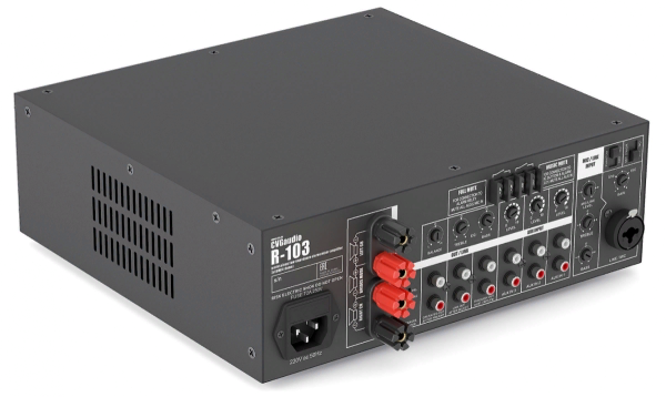 CVGaudio R-103, профессиональный 2-х канальный стереофонический микшер-усилитель, CVGaudio R-103, профессиональный 2-х канальный стереофонический микшер-усилитель,