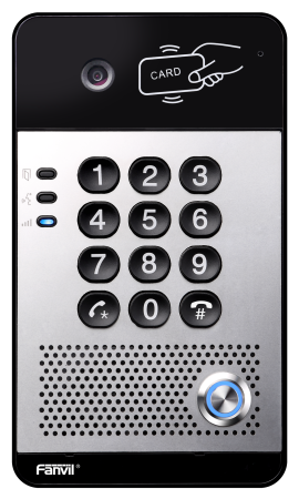 Fanvil i30 - SIP Video Door Phone (POE) - SIP видеодомофон, 2 SIP линии, RFID, IP54