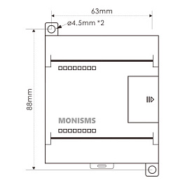 Monisms MNS-AMP3011A-2P, аудиоусилитель