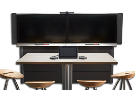 Интерактивный комплект SMART Room System-L-G5. Включает: LCD-панель SMART SBID8065i-G5-V2 2шт.(арт.1028258), Настенное крепление SMART WM-SBID501 2шт. (арт.1019207), Колонки SMART CSR500 (арт.1017846), Accessories box SRS-LYNC-L-G5. СОСТОИТ ИЗ 6-ти МЕСТ