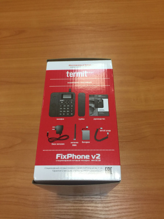 Termit FixPhone v2 rev3, стационарный GSM телефон 