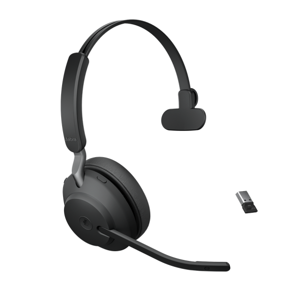 Гарнитура Jabra Evolve2 65, Link380a MS Mono Black (26599-899-999) Гарнитура Jabra Evolve2 65, Link380a MS Mono Black (26599-899-999)