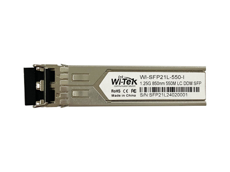 WI-TEK WI-SFP21L-550-I, оптический трансивер