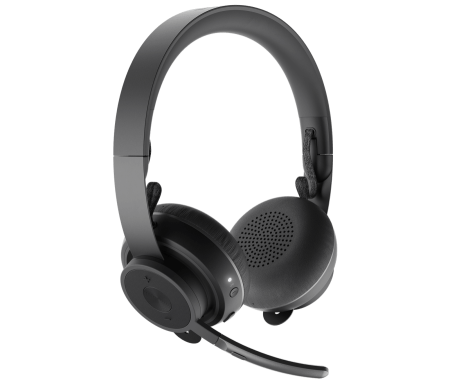 Logitech Zone Wireless MS Teams Headset, беспроводная Bluetooth гарнитура
