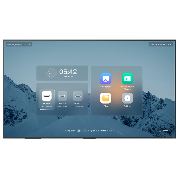 Yealink MD65, профессиональный дисплей 65"