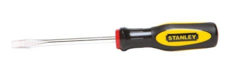 Stanley 0-60-004 - Отвертка BASIC (прямой шлиц , расширяющийся, 6.5X100мм, в/уп.)