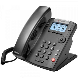 IP-телефон VVX 201 2 SIP аккаунта, 2 x 10/100 PoE, LCD 2,55'' 132x64, без БП