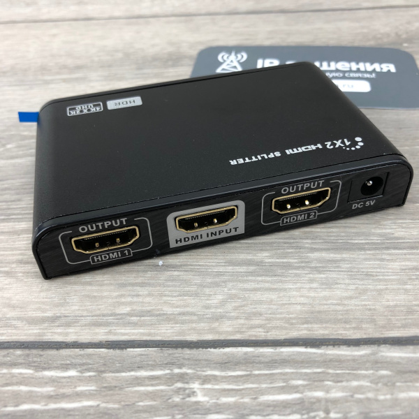 Lenkeng LKV312HDR-V2.0, сплиттер 1 в 2 HDMI 2.0, 4К, HDR, EDID Lenkeng LKV312HDR-V2.0, сплиттер 1 в 2 HDMI 2.0, 4К, HDR, EDID