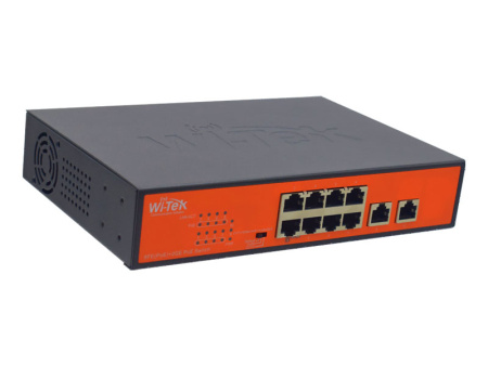 WI-TEK WI-PS210G (v4), коммутатор